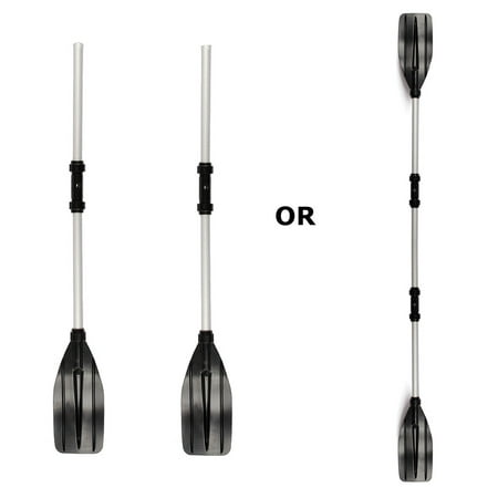 Details about   2x Collapsible Kayak Paddles Aluminum Alloy Oars for Rubber Dinghy Boat 